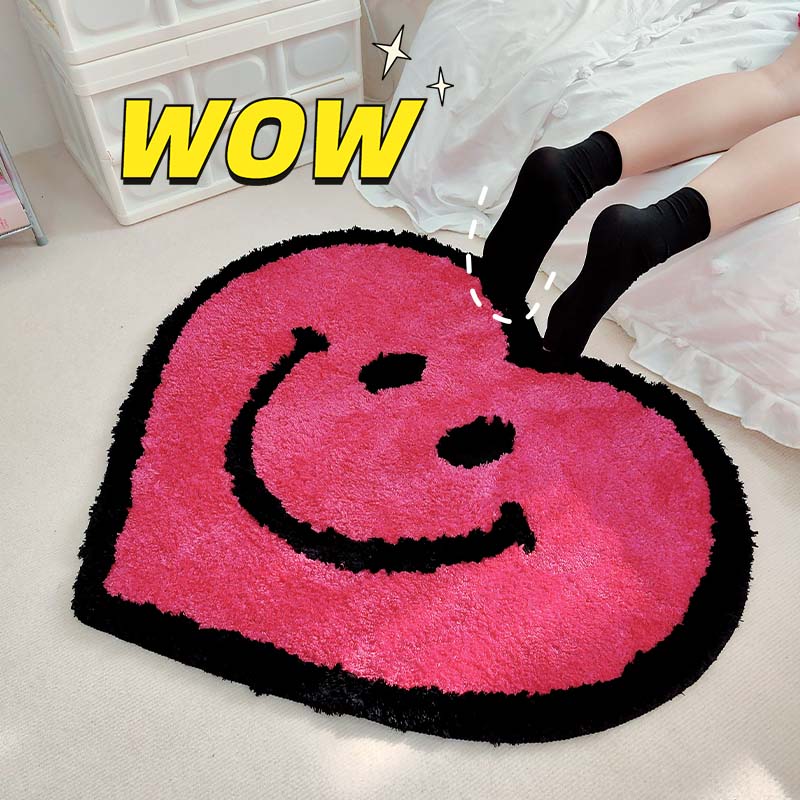 Smile of love heart Rug