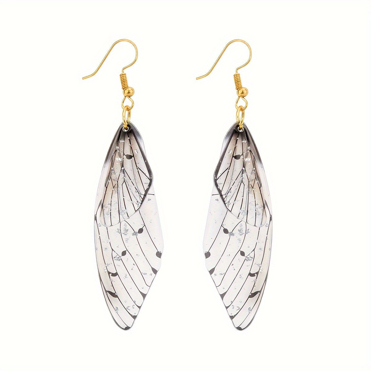 Transparent Butterfly Wing Earring