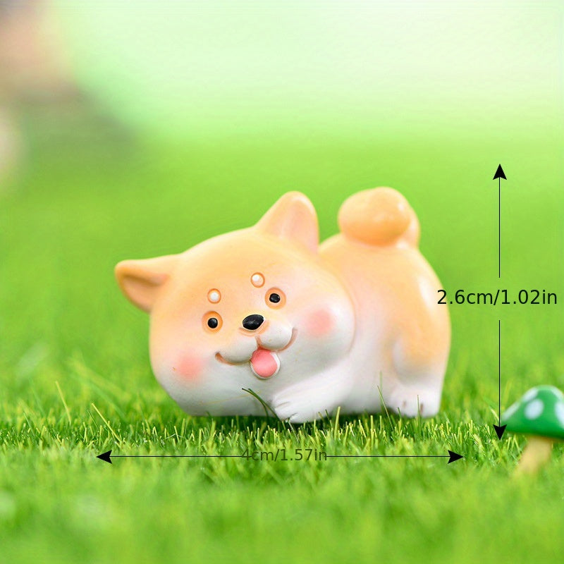 Corgi lying down Sculpture