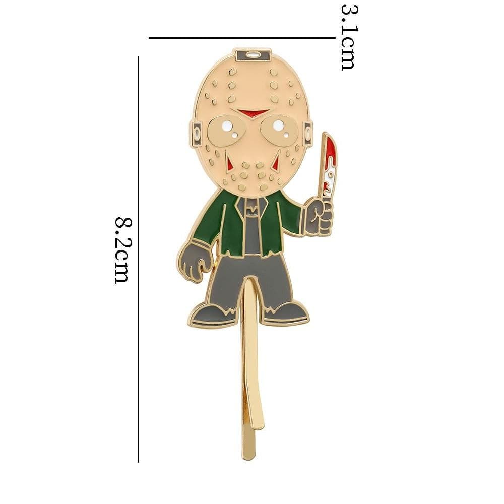 Horror Film Character Jason Voorhees Hairpin