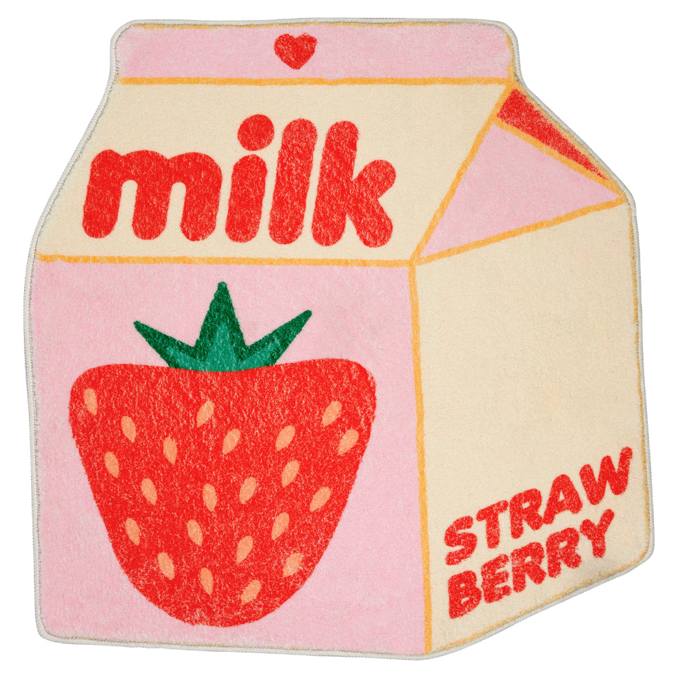 Strawberry Milk Rug