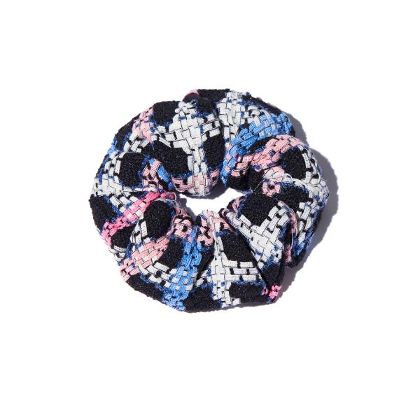 Black Scrunchie in Meadow