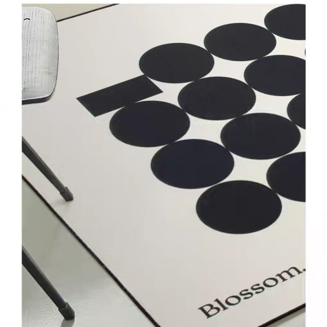 Black Dot Rug