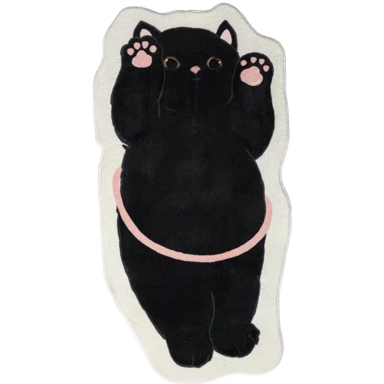 Black Cat Rug