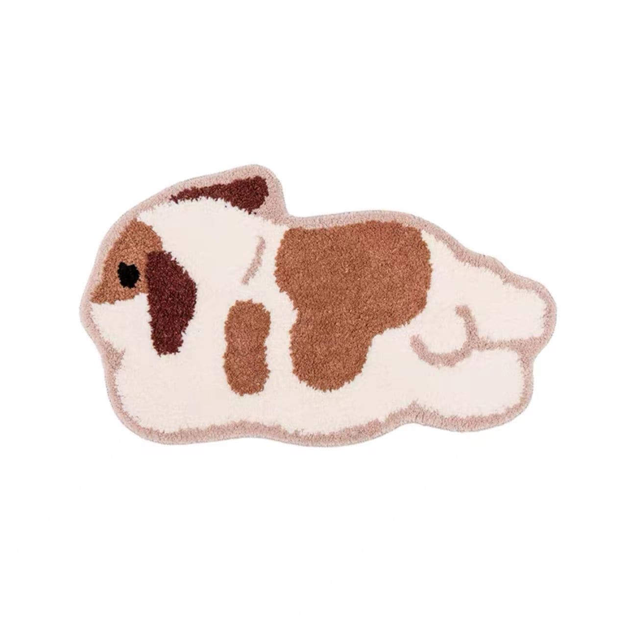 Brown Rabbit Rug