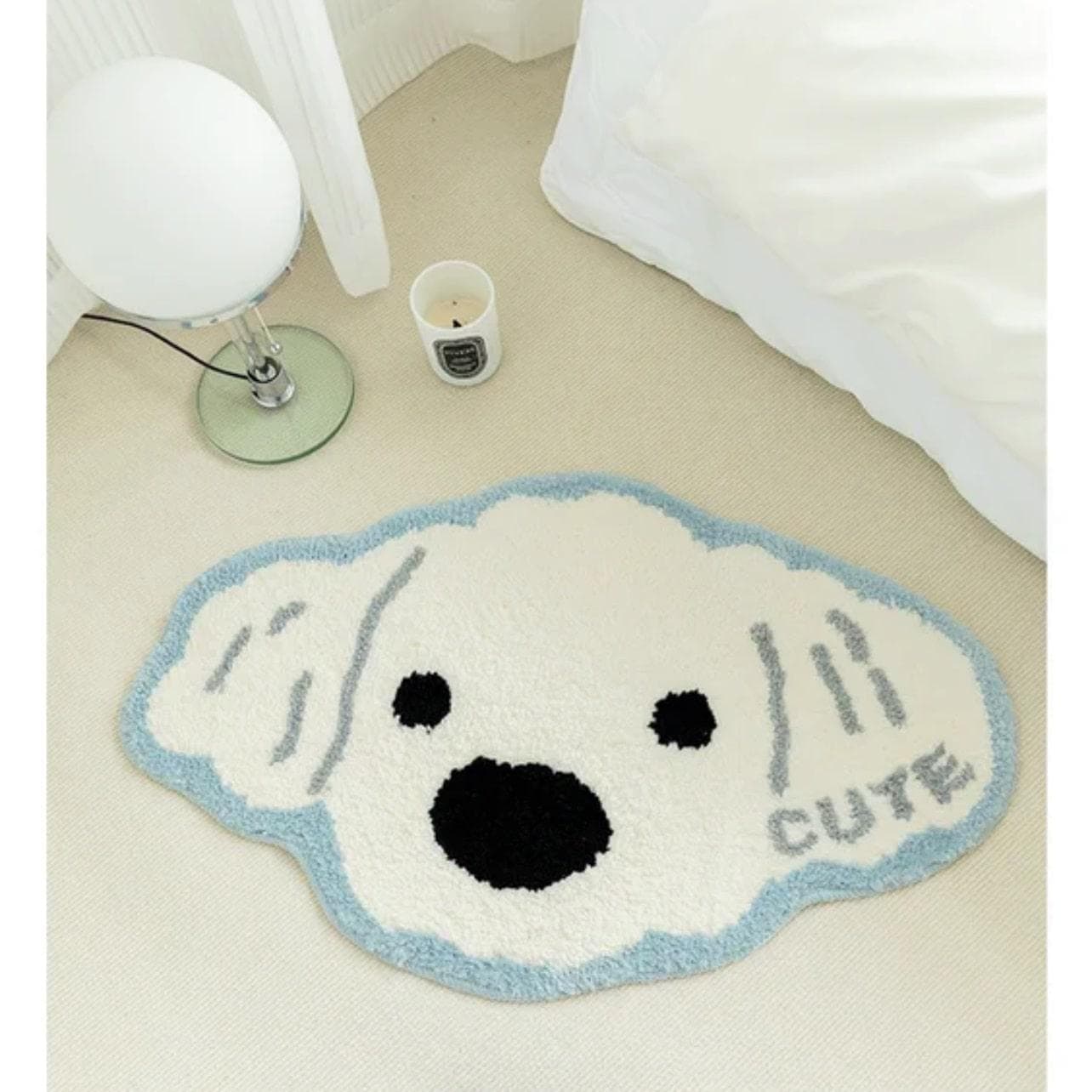 Maltese Dog Rug