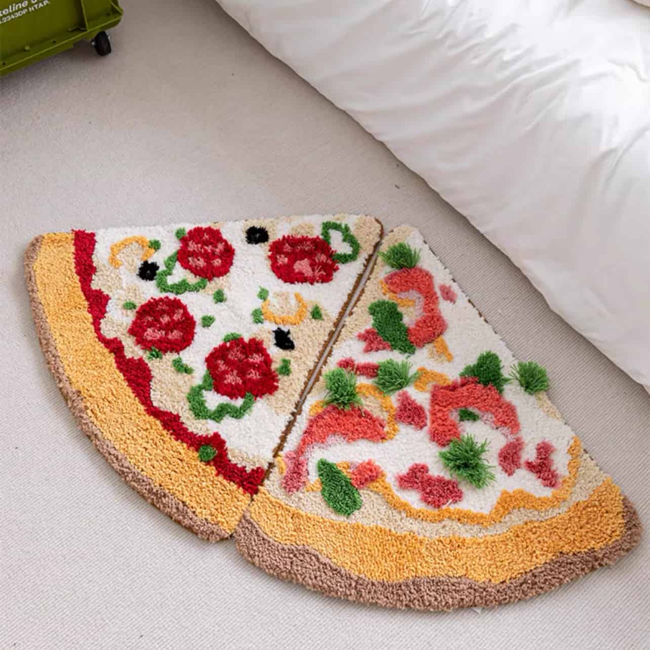 Sausage Pizza Rug