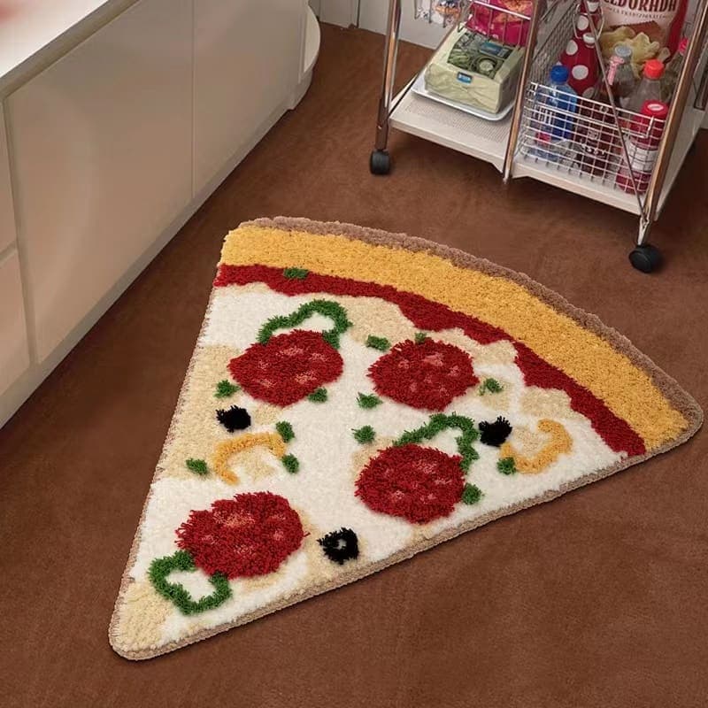 Sausage Pizza Rug