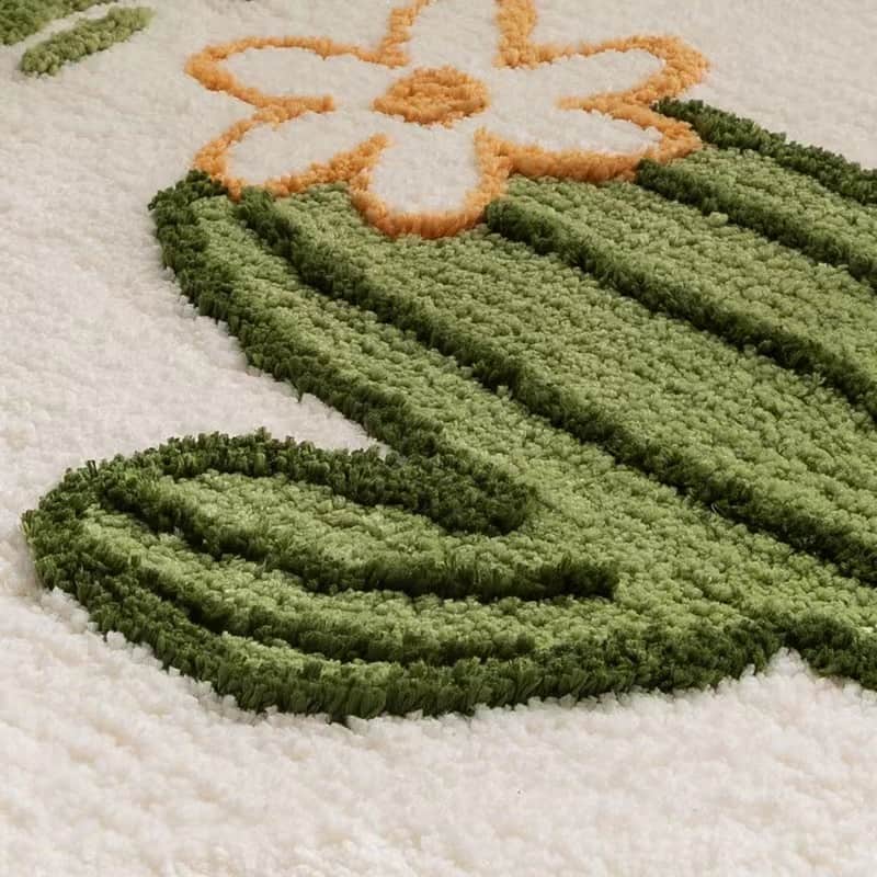 Cactus Half Round Rug