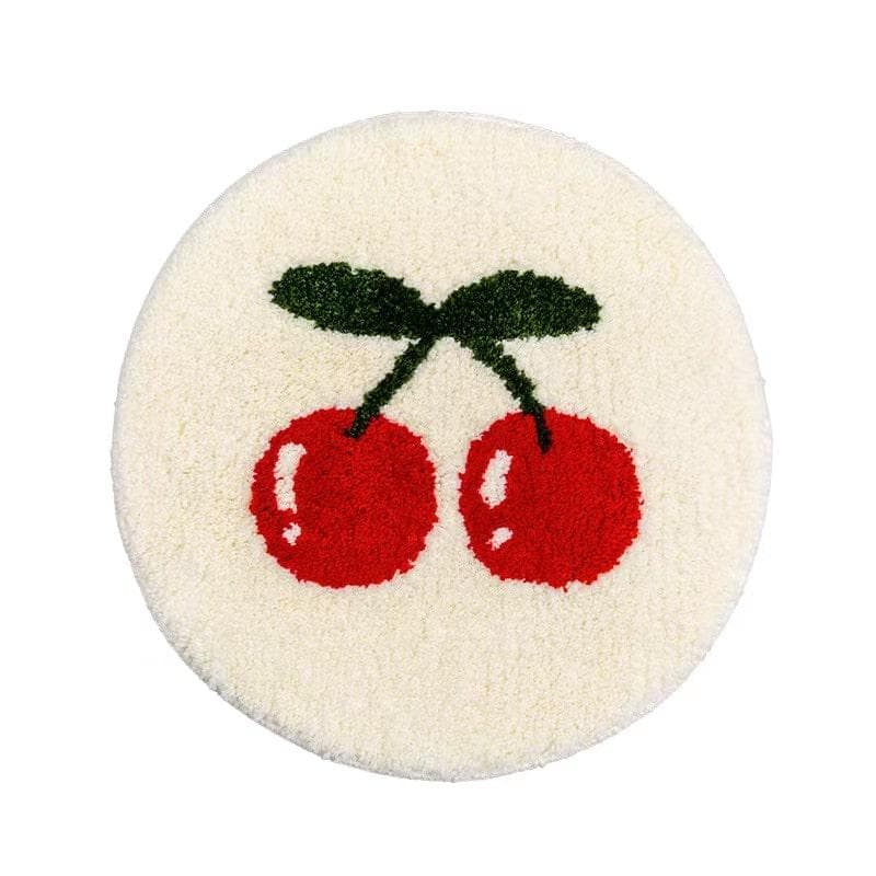 Cherry Round Rug