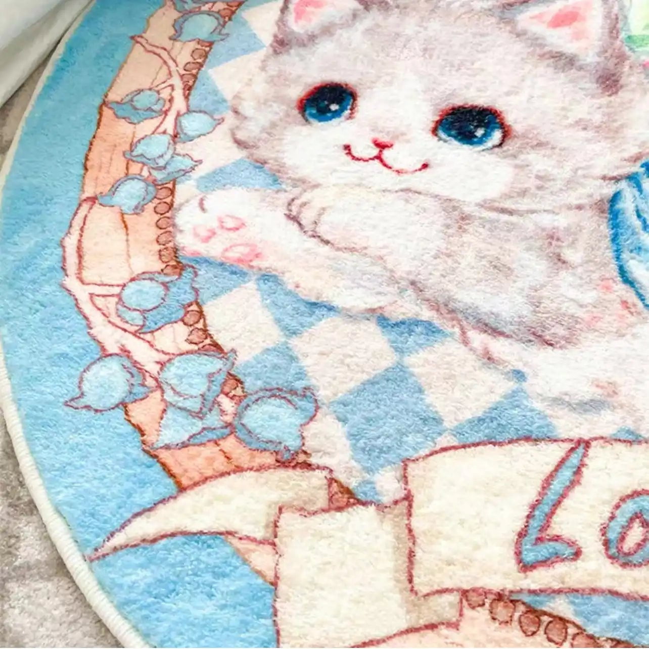 Cats Round Rug