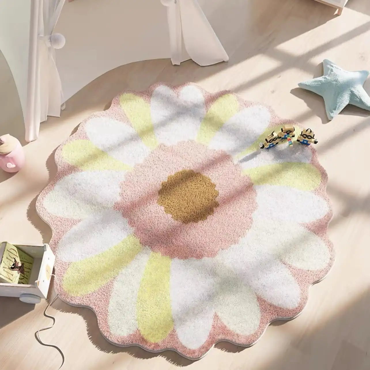 Flower Shape Rug