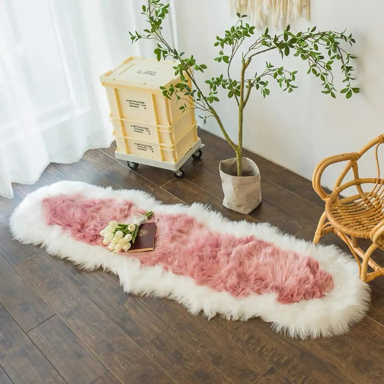 Fluffy Rectangle Rug