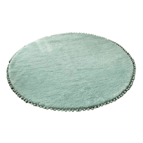 Mint Green Round Rug