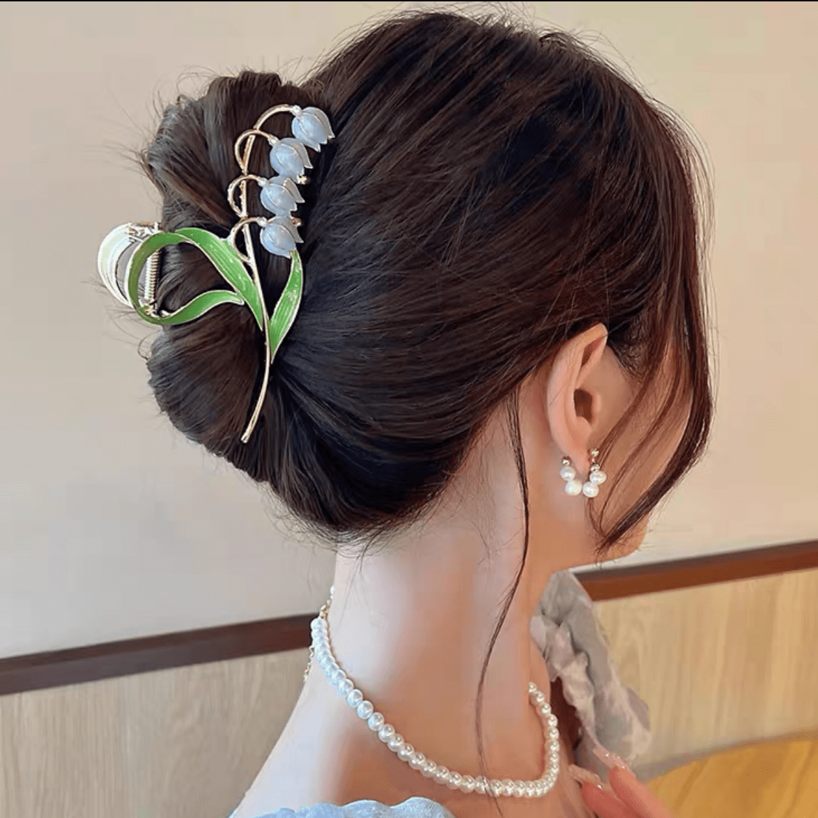 Lily Of The Valley Hair Claw