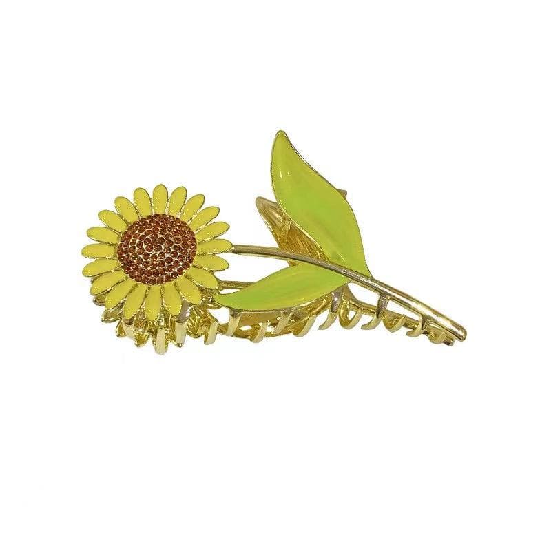 Sunflower Hair Claw