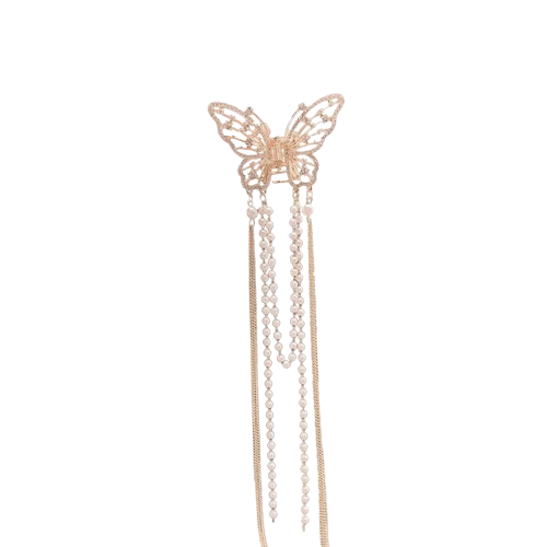 Butterfly Hair Claw with Tassels