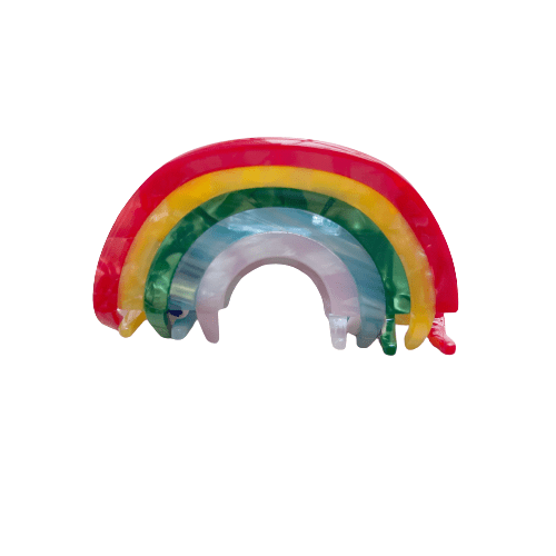 Rainbow Hair Claw