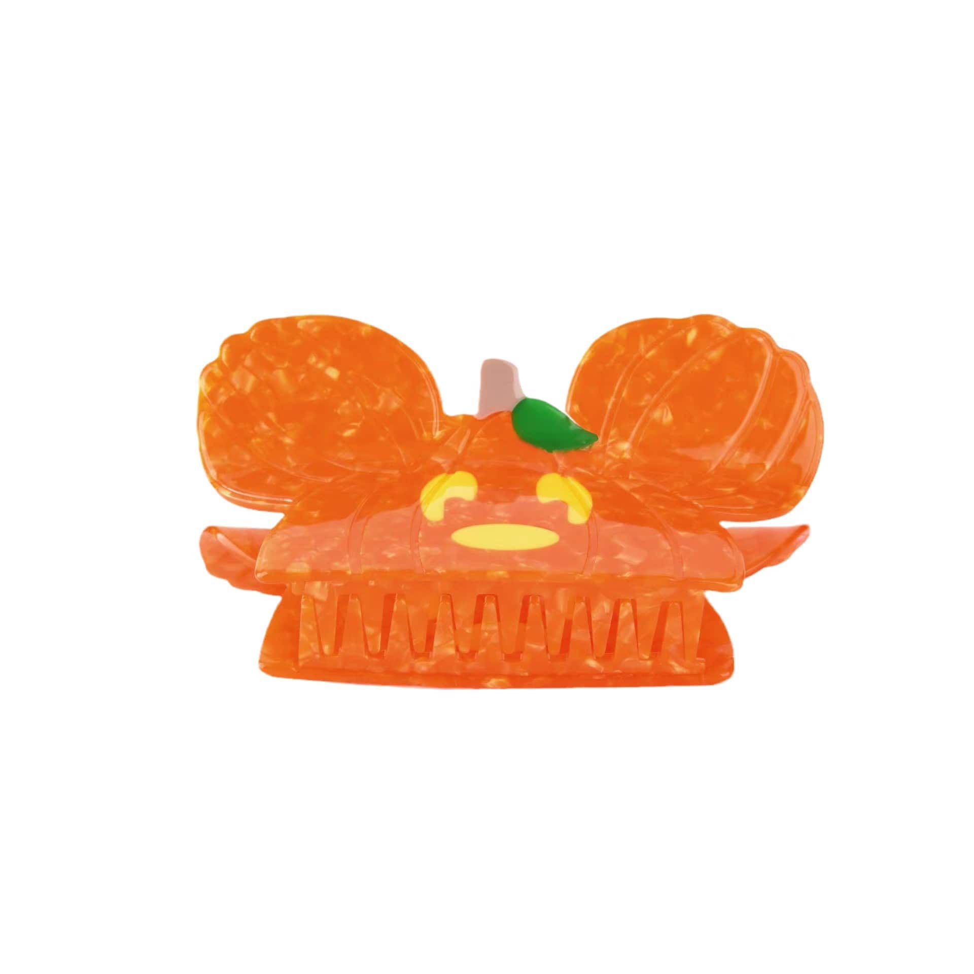 Pumpkin Mickey Hair Claw