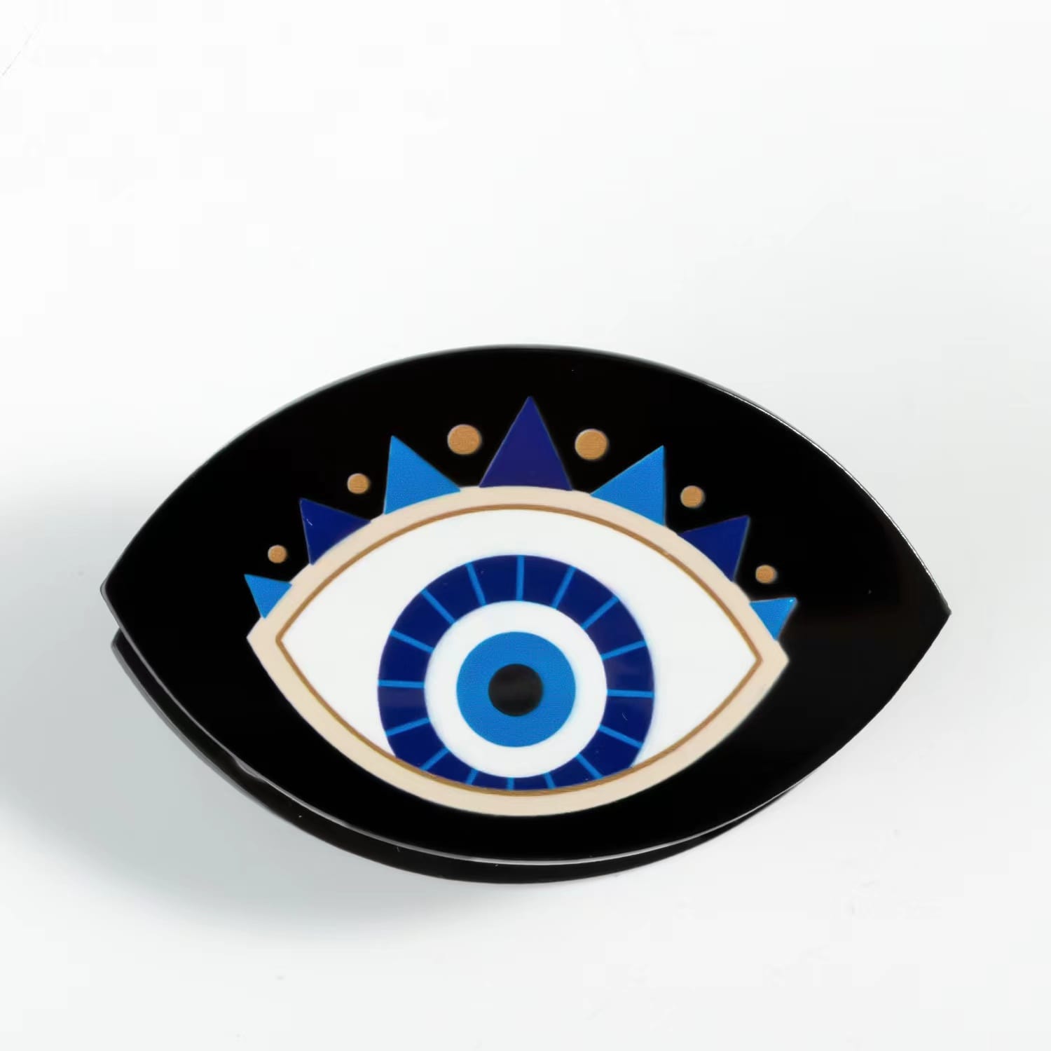 Evil Eye Hair Claw Within Blue