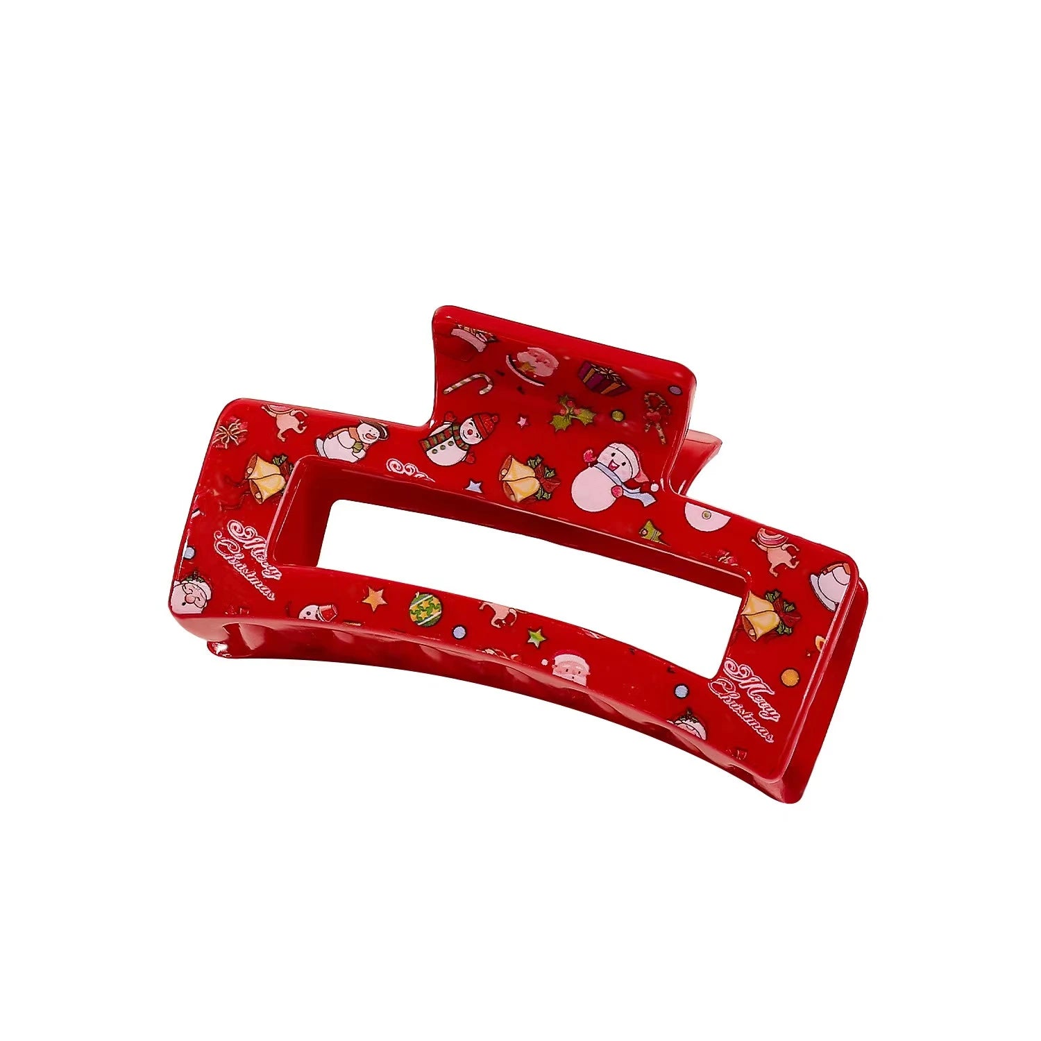 Christmas Patterns Hair Claw