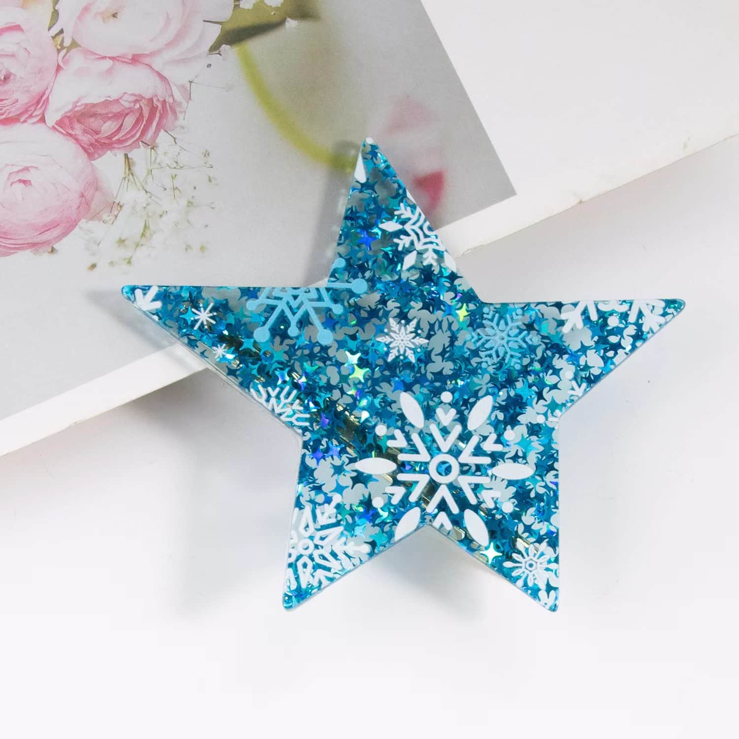 Star Sequins Hair Clip