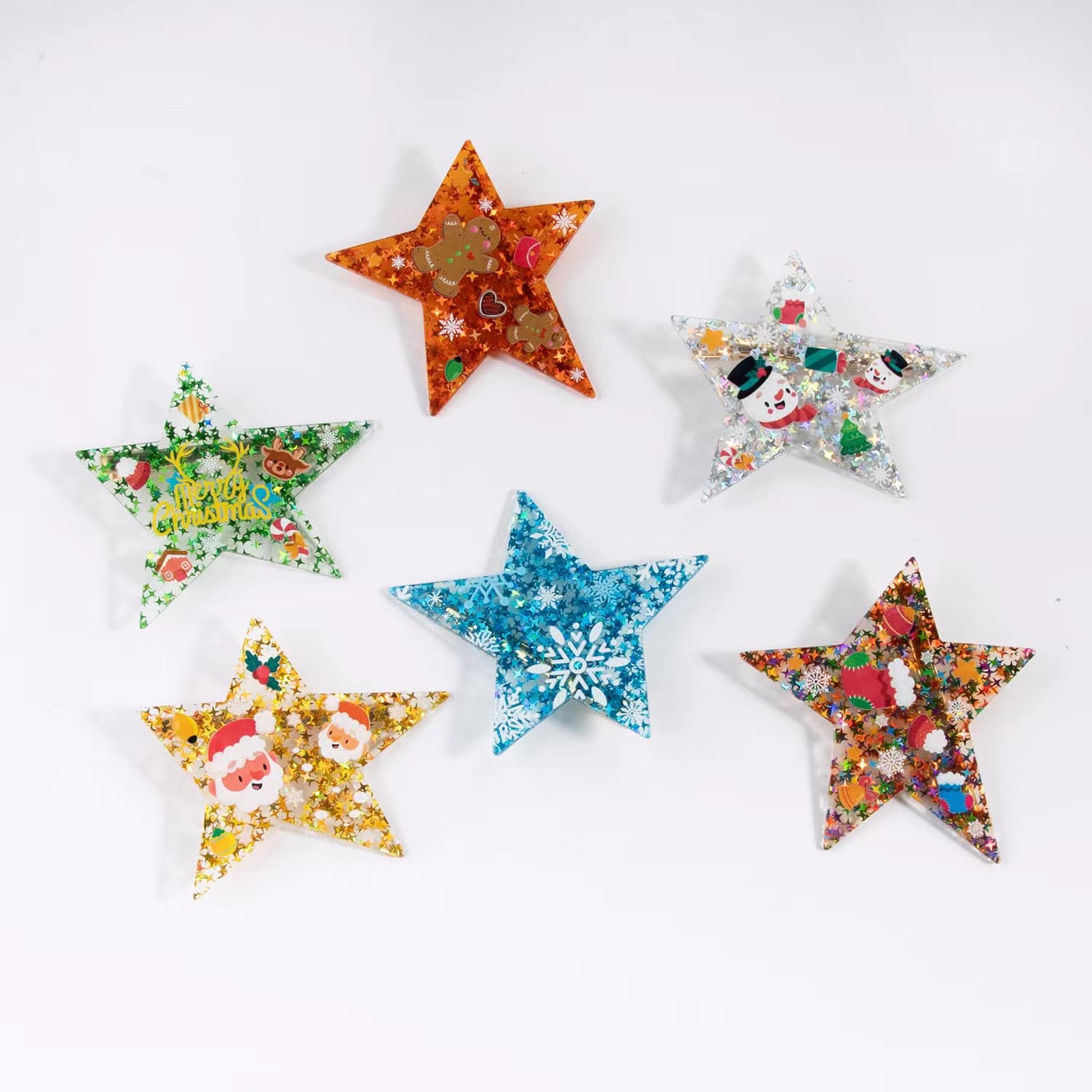 Star Sequins Hair Clip