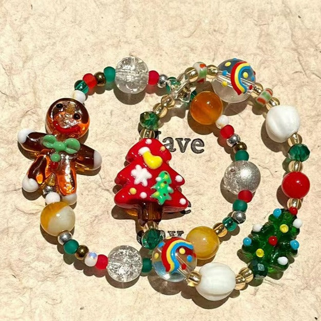 Christmas Ginger Bread Bracelet