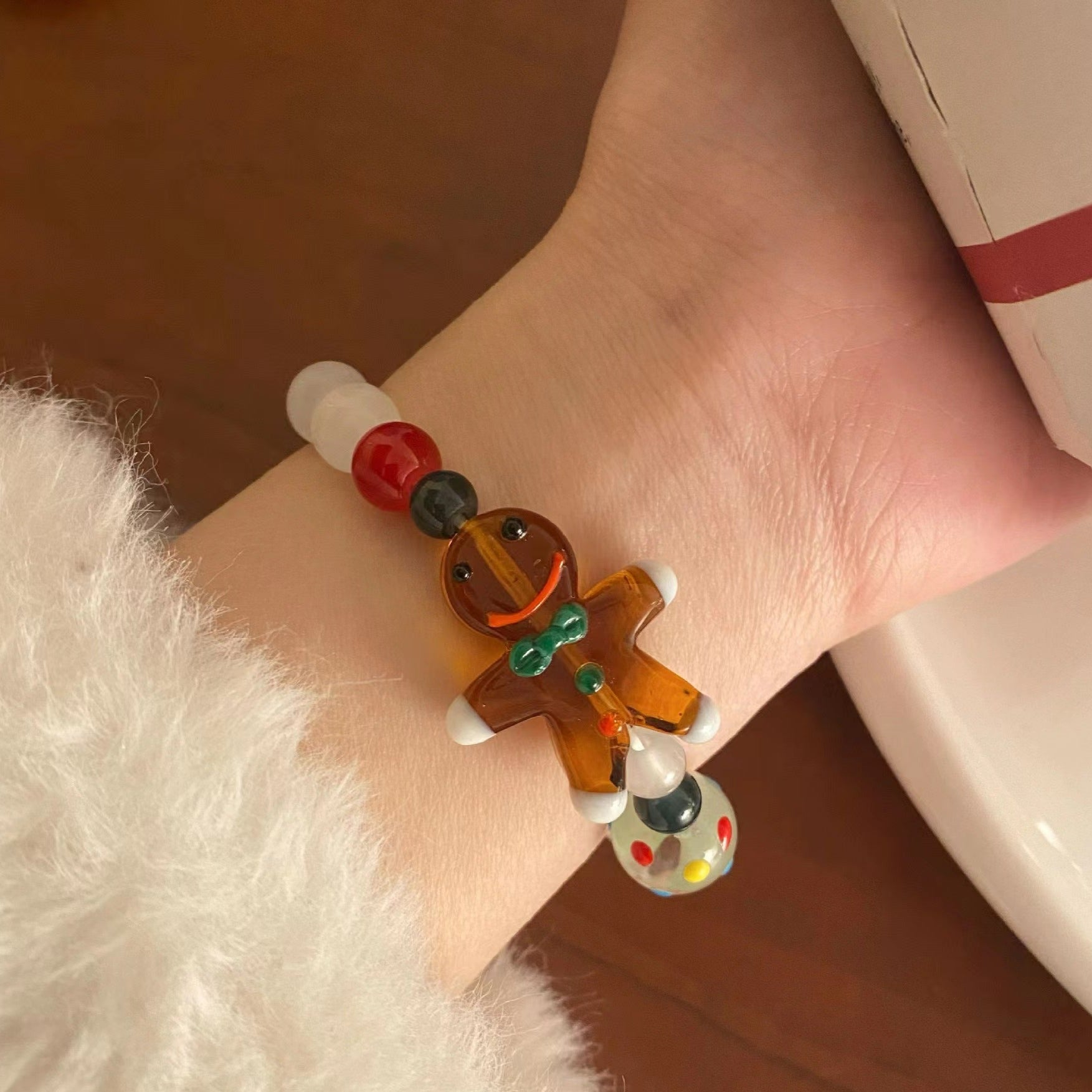 Christmas Ginger Bread Bracelet