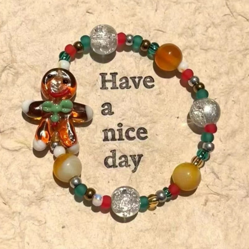 Christmas Ginger Bread Bracelet