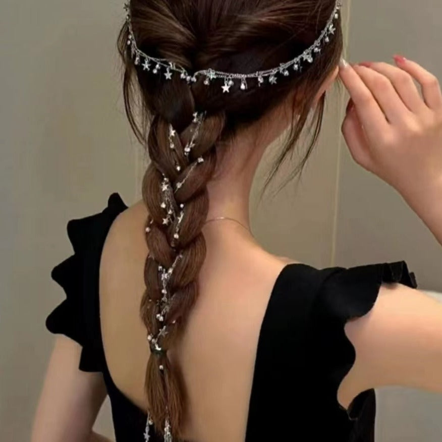 Stars Tassel Hair Clip