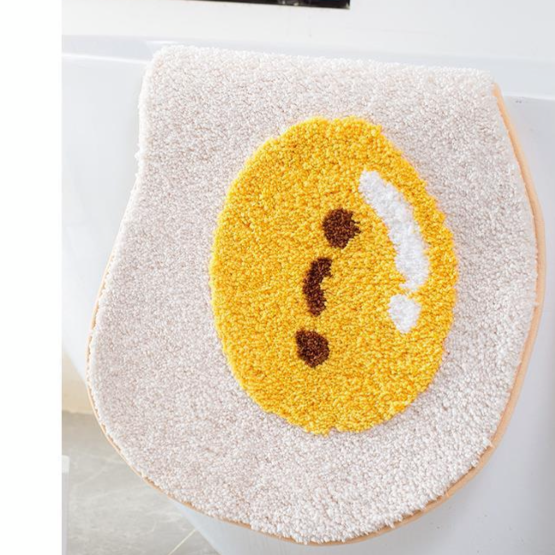 Fried Egg Rug