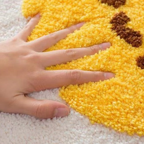 Fried Egg Rug