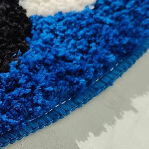 OH Blue Cat Rug