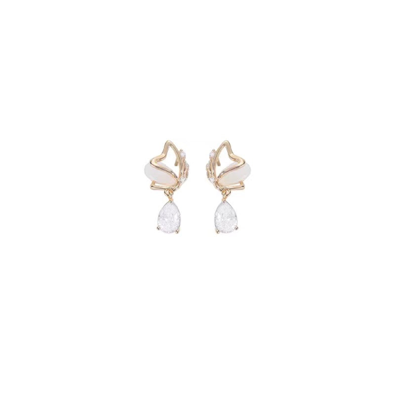 Gem Butterfly Earrings