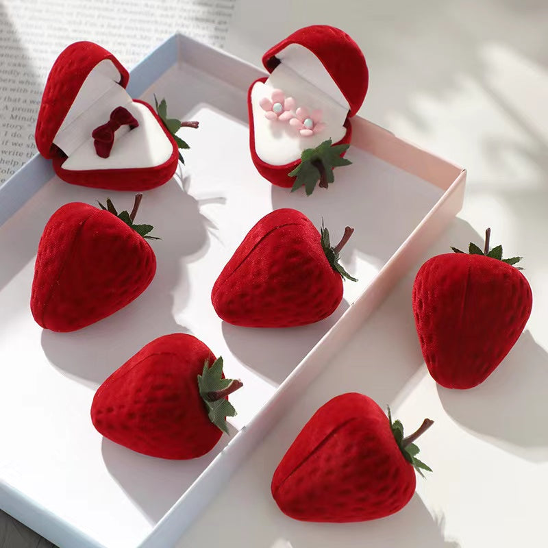 Strawberry Ring Box