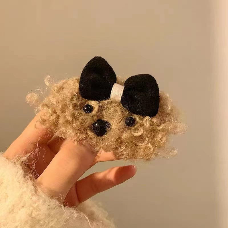 Bowknot Puppy Hair Clip