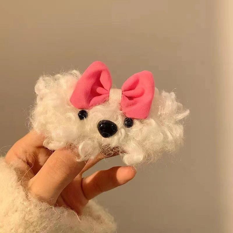 Bowknot Puppy Hair Clip