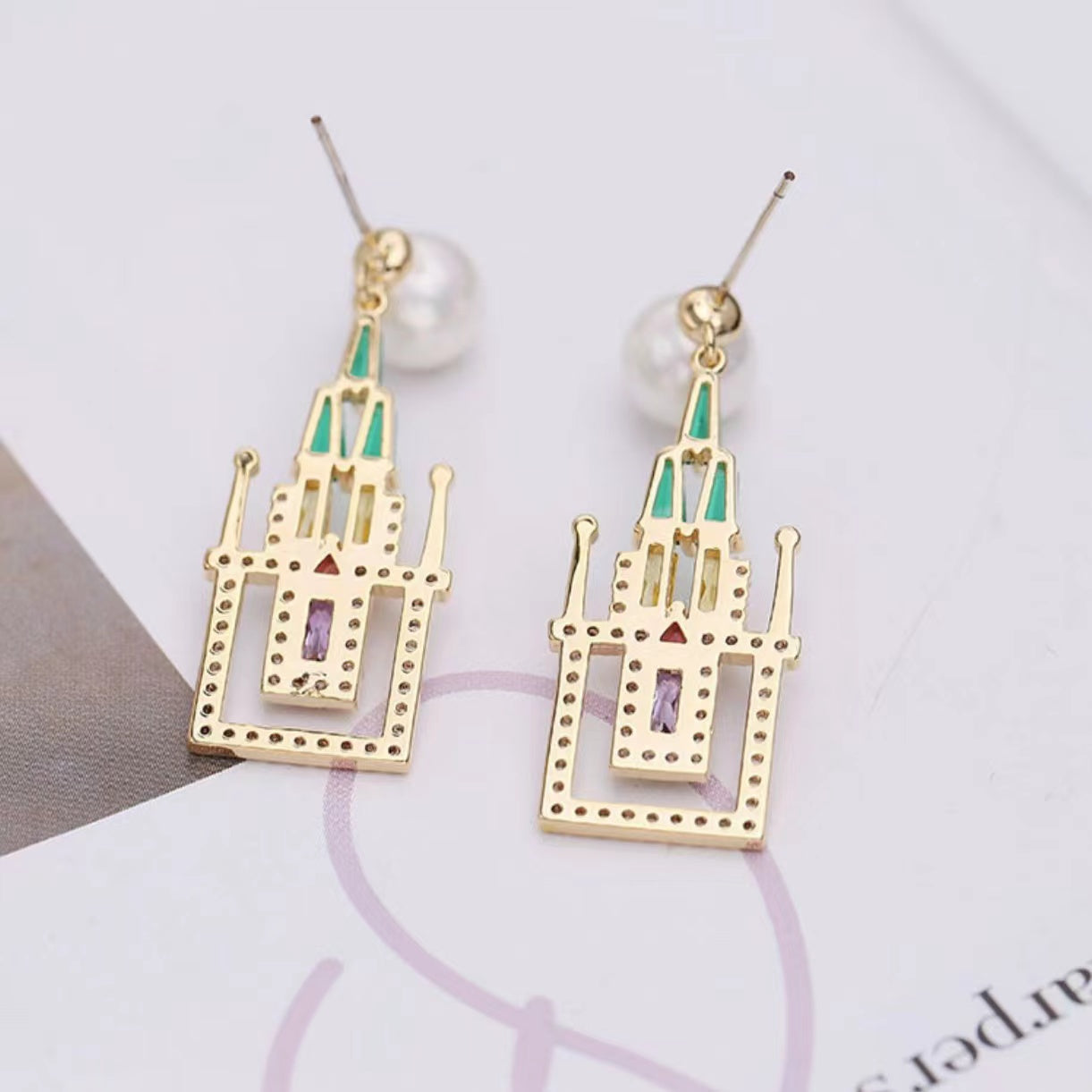 Fairy Castle Earrings