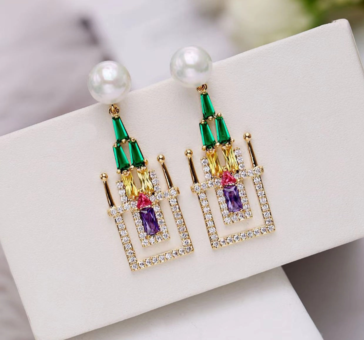 Fairy Castle Earrings