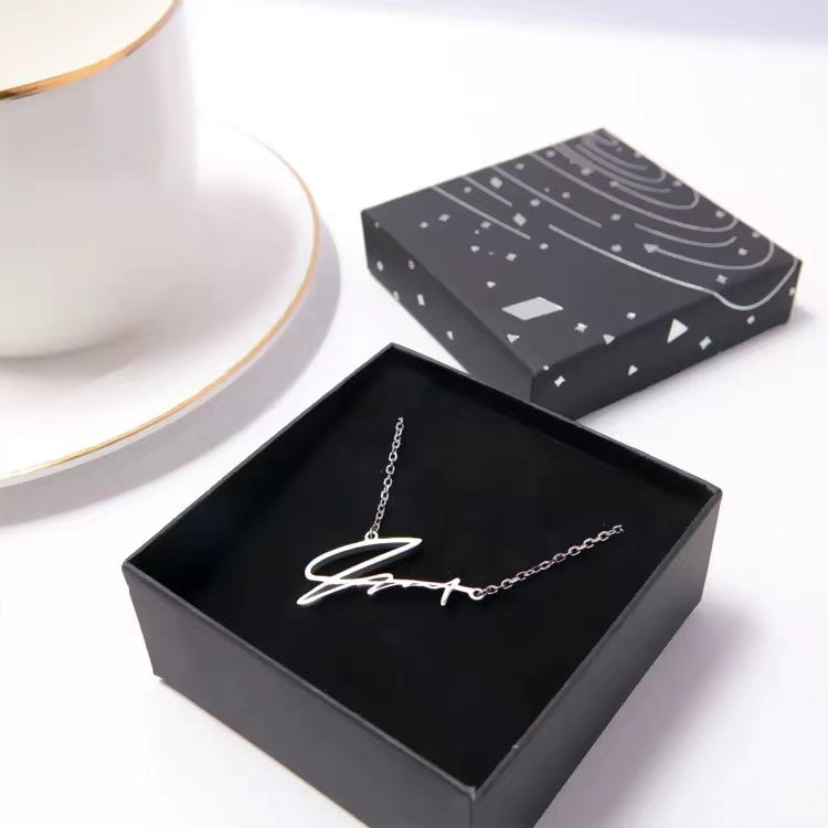 Personalized Signature Necklace