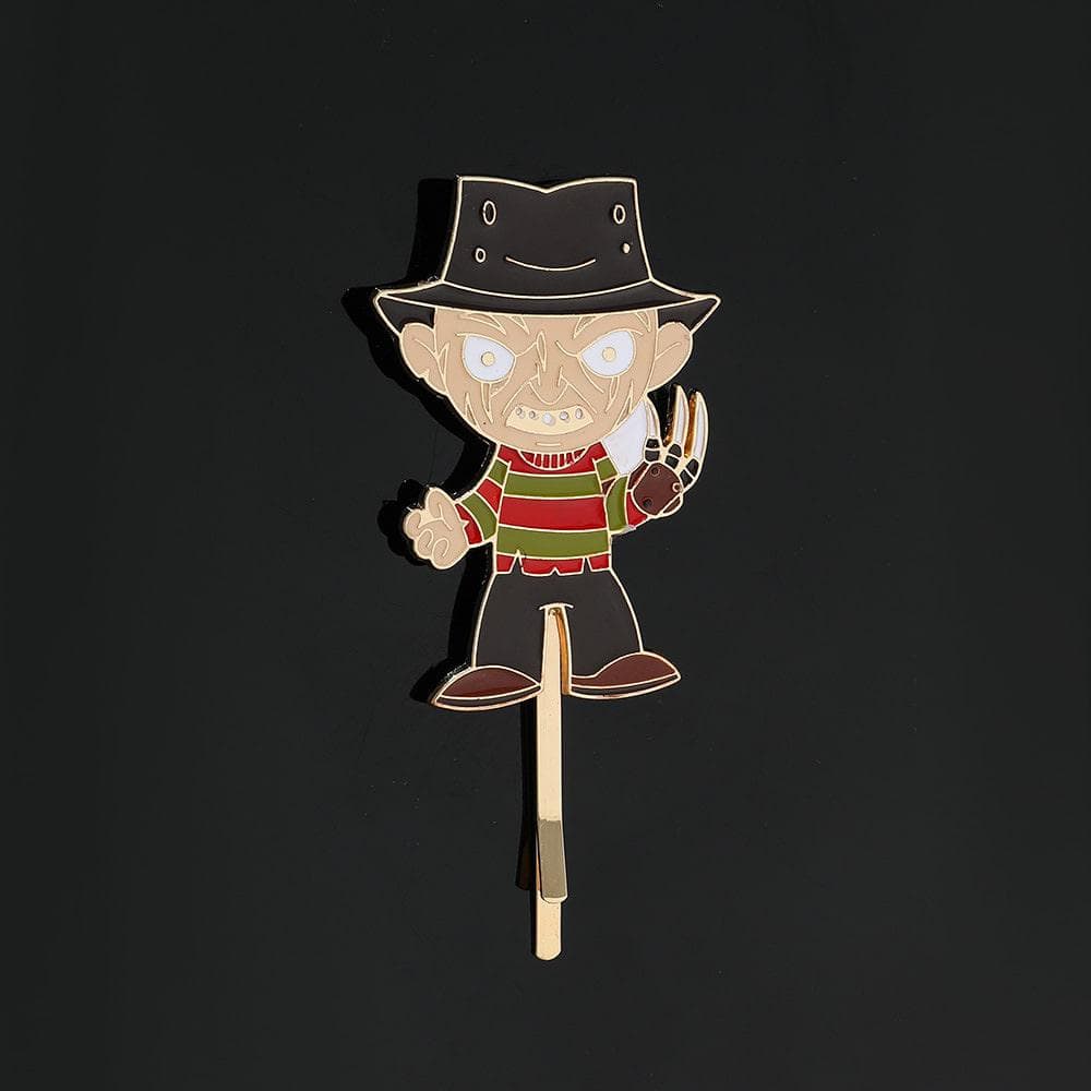 Horror Film Character Freddy Krueger Hairpin