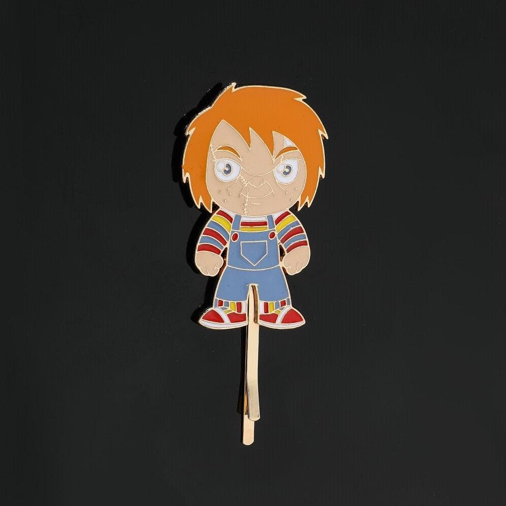 Horror Film Character Chucky Hairpin