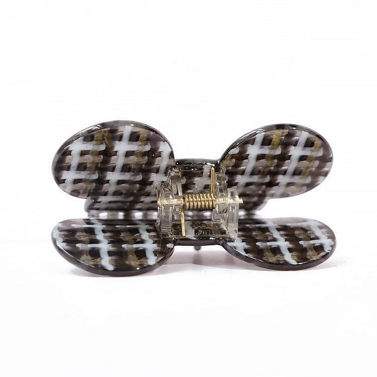 Mickey Mouse Plaid Hair Claw