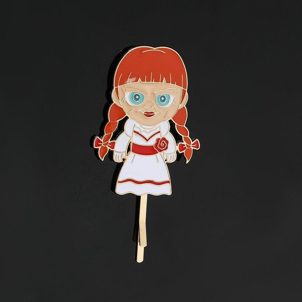 Horror Film Character Annabelle Hairpin