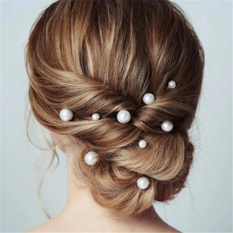 Pearl hair pins sets(18Pcs)