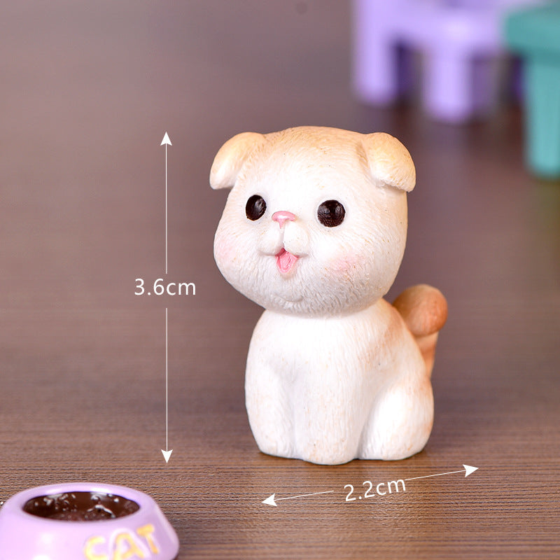 Lovely Cute Small Cat Figures