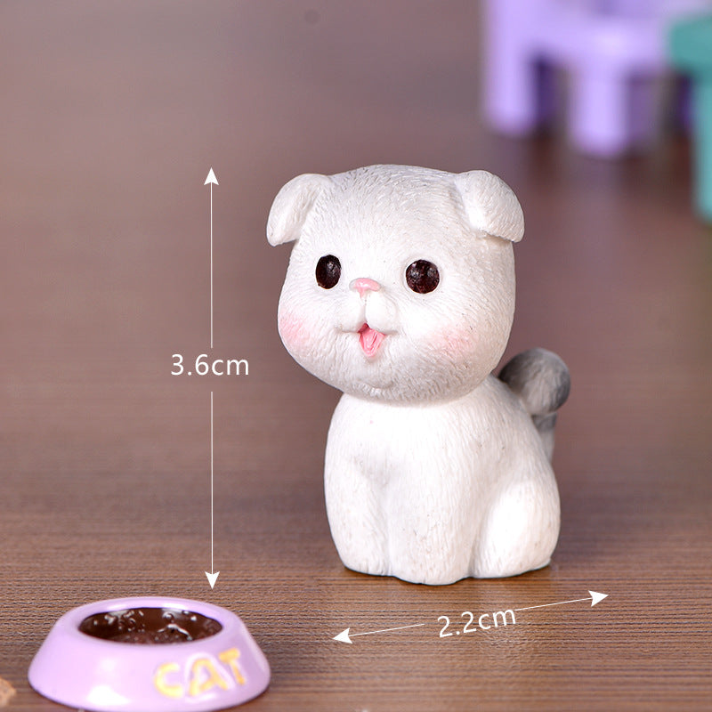 Lovely Cute Small Cat Figures