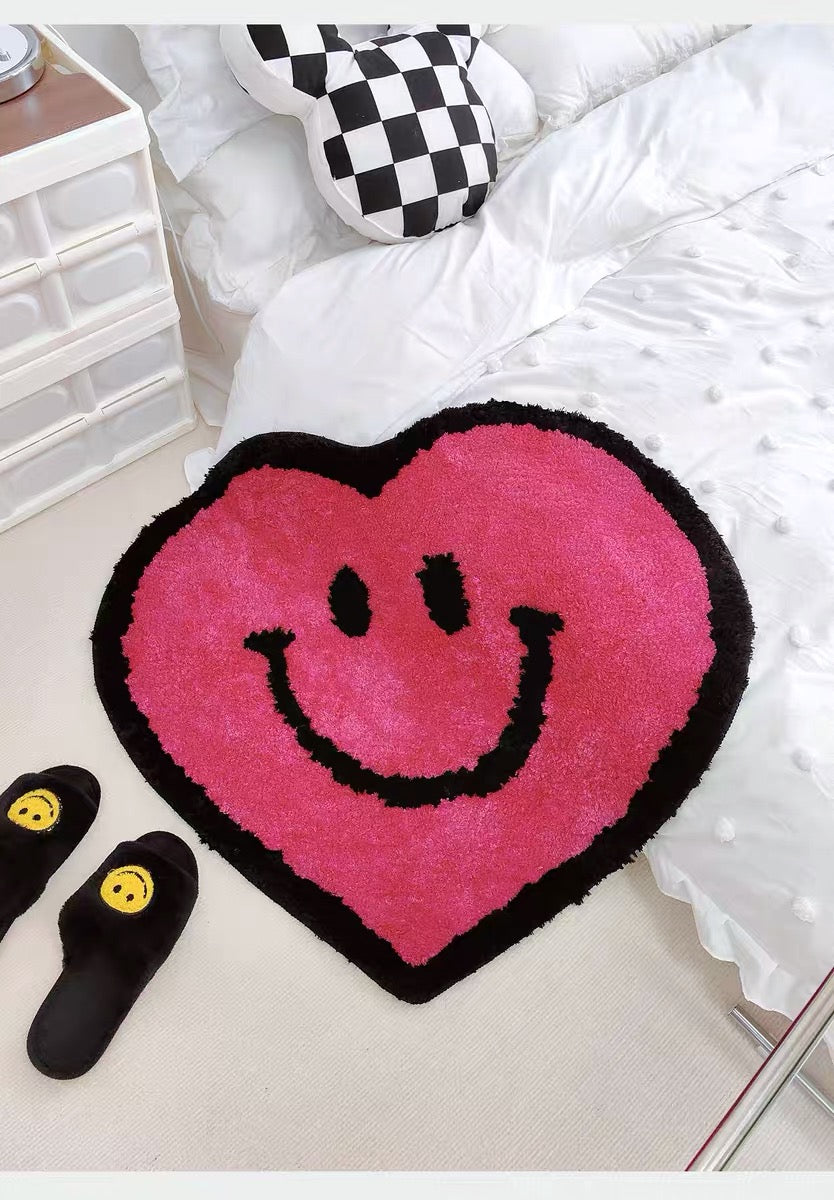 Smile of love heart Rug