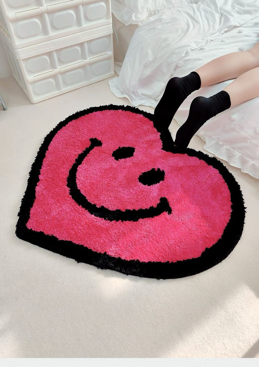 Smile of love heart Rug